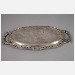 Großes Silbertablett