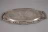 Großes Silbertablett