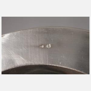 Großes Silbertablett