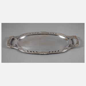 Großes Silbertablett