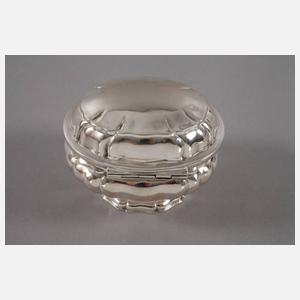 Zuckerdose Silber im Barockstil