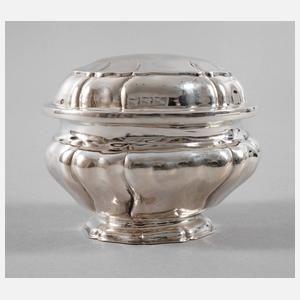 Zuckerdose Silber im Barockstil