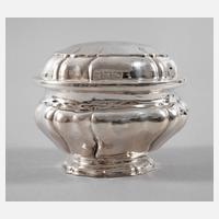 Zuckerdose Silber im Barockstil111