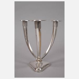 Silber dreiflammiger Leuchter