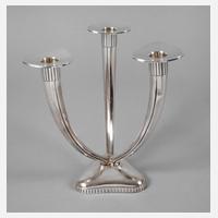 Silber dreiflammiger Leuchter111