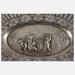 Durchbruchschale Silber