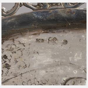 Durchbruchschale Silber