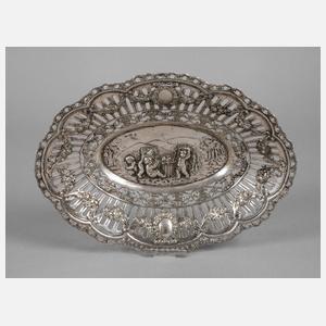 Durchbruchschale Silber