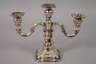 Paar Silberleuchter 3-armig