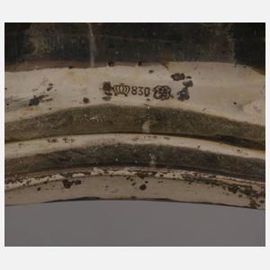 Paar Silberleuchter 3-armig