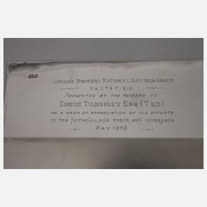 Silber Zigarrendose England