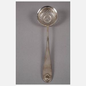 Silber feine Zuckerkelle Biedermeier