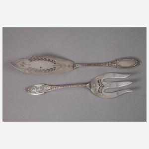 Silber Vorlegebesteck Frankreich