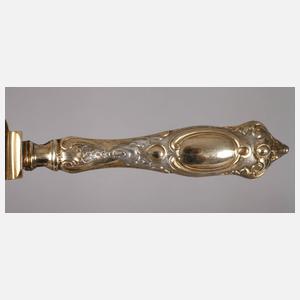 Vorlegebesteck Silber Historismus