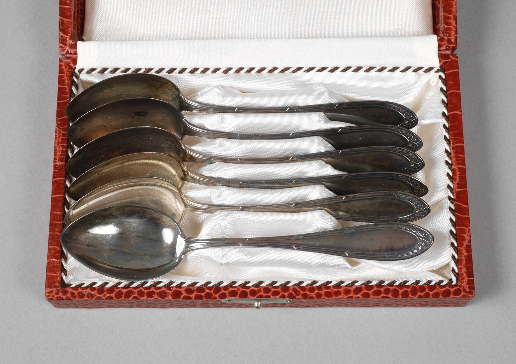 Silber sechs Kaffeelöffel