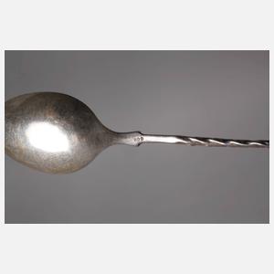 Zwölf Cocktaillöffel Silber