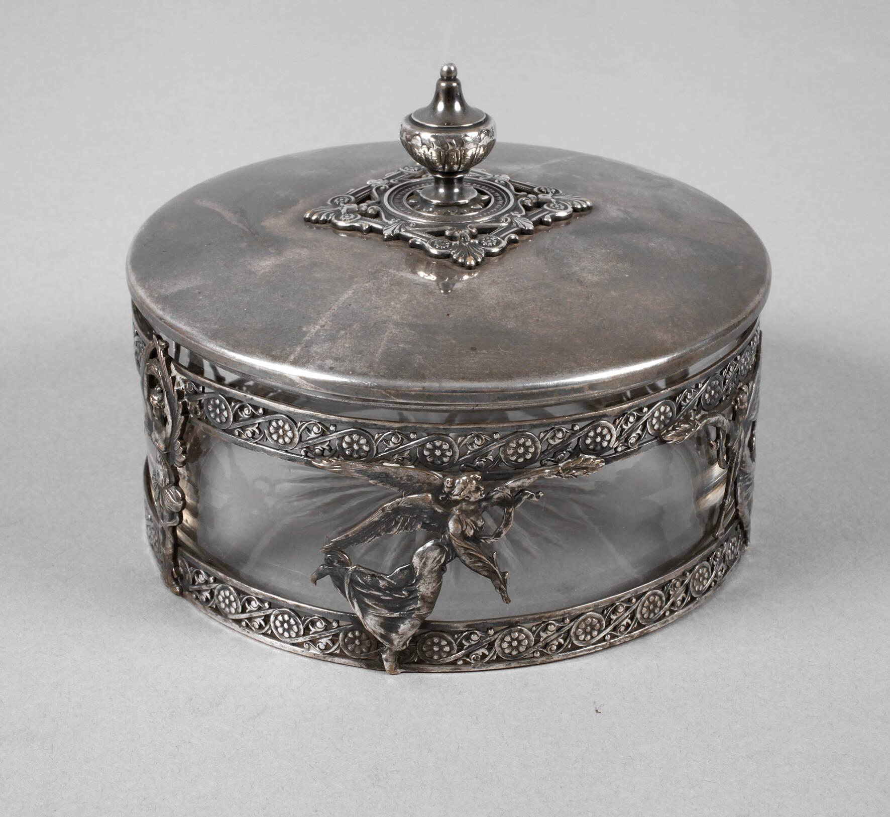 Deckeldose Historismus