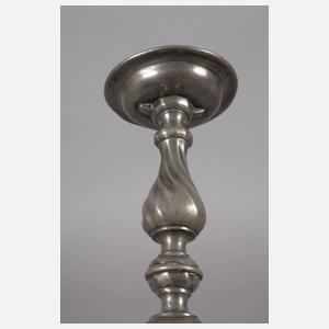 Paar Altarleuchter Zinn