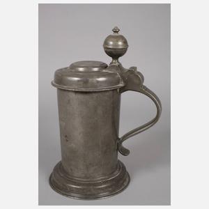 Zinn Walzenkrug 1743