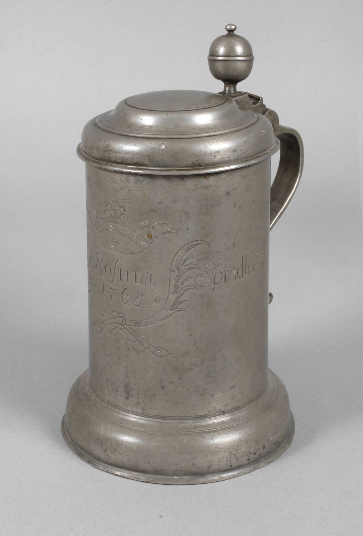 Großer Naumburger Zinnhumpen