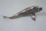 Silber Zierfigur als Gliederfisch