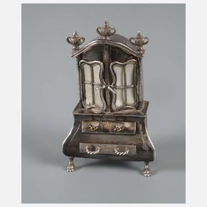 Silber Miniatursekretär