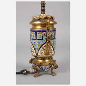 Frankreich Lampenfuß Cloisonné