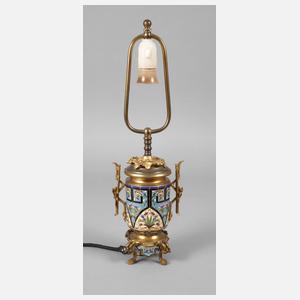 Frankreich Lampenfuß Cloisonné