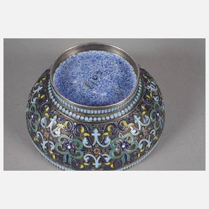 Barocke russische Silberschale