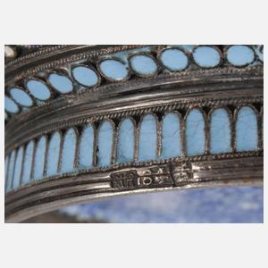 Barocke russische Silberschale