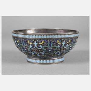 Barocke russische Silberschale