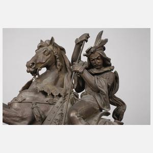 Jean Francois Théodore Gechter, "Louis XI et Quentin Durward"