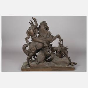 Jean Francois Théodore Gechter, "Louis XI et Quentin Durward"