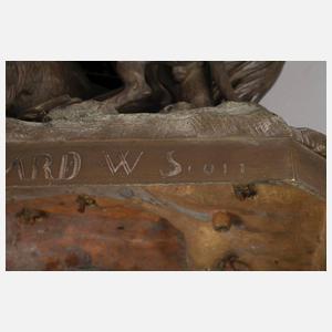 Jean Francois Théodore Gechter, "Louis XI et Quentin Durward"