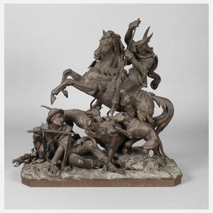 Jean Francois Théodore Gechter, "Louis XI et Quentin Durward"