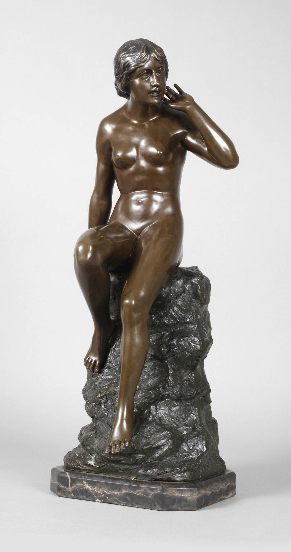 Hofmann-Jensen, Badende dem Meere lauschend