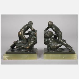 Bruno Zach, Paar Buchstützen