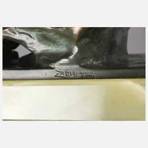 Bruno Zach, Paar Buchstützen