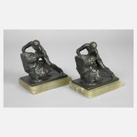 Bruno Zach, Paar Buchstützen111