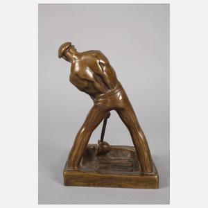 Heinrich Krippel, Eisengießer als Aschenschale