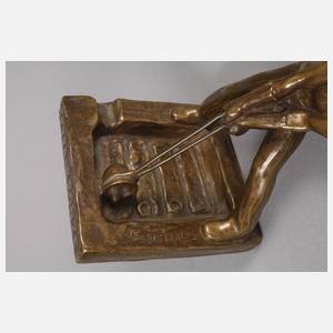 Heinrich Krippel, Eisengießer als Aschenschale