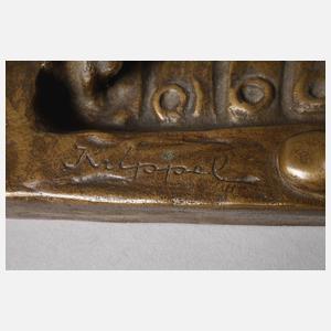 Heinrich Krippel, Eisengießer als Aschenschale