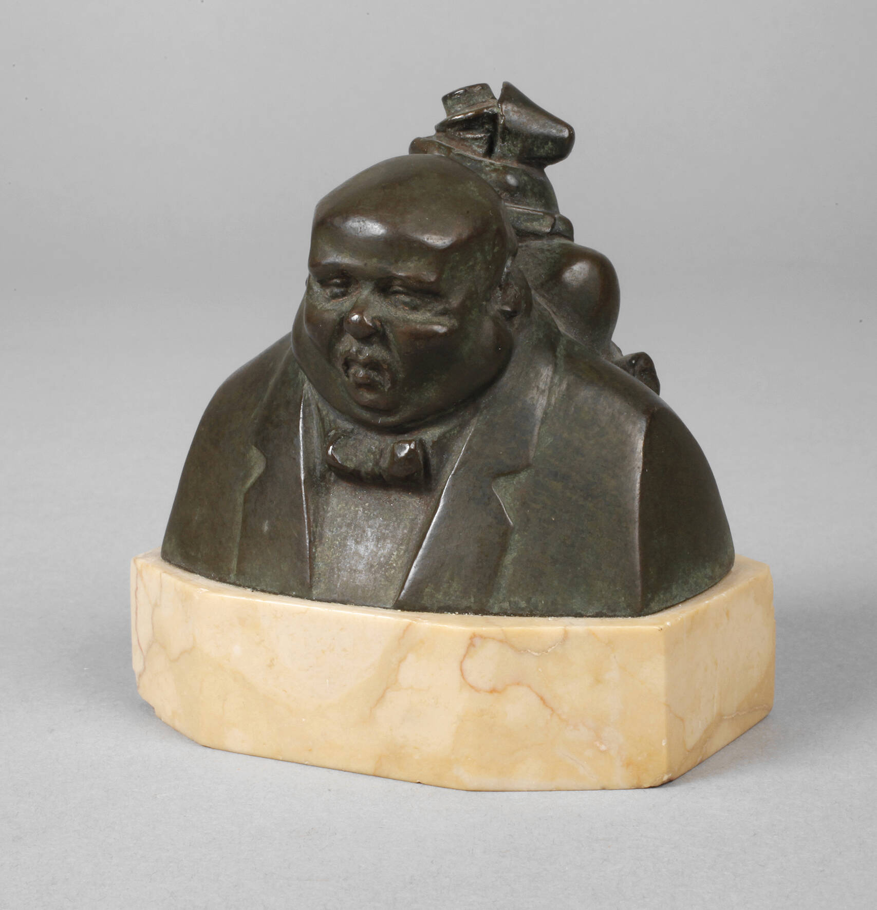 Monogrammist ER, humoristische Kleinbronze