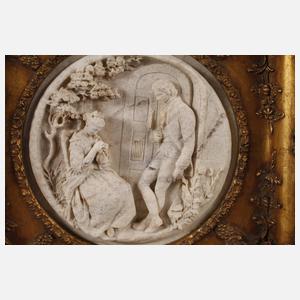 nach Edward William Wyon, Relief galante Szene