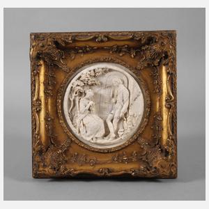 nach Edward William Wyon, Relief galante Szene