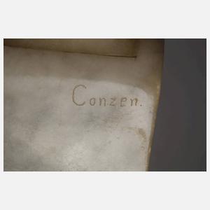 Kleine Alabasterbüste Jugendstil