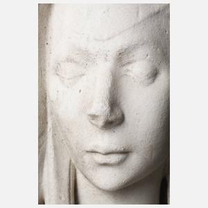 Reliefbüste Marmor