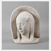 Reliefbüste Marmor111