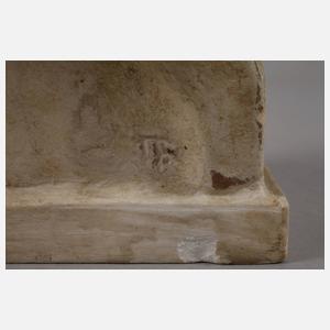 Büsten fünf antiker Persönlichkeiten