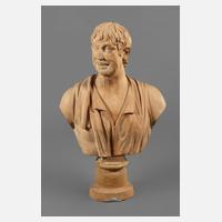Herrenbüste Terrakotta111